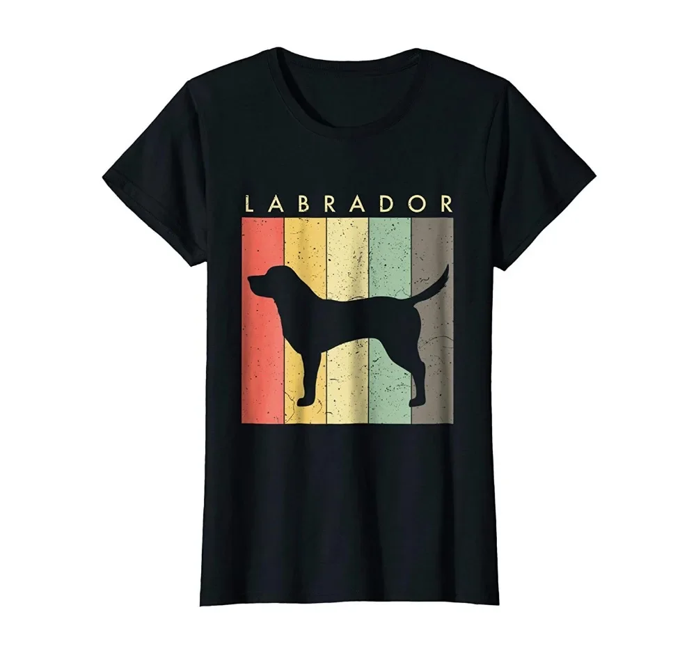 Vintage Fashion Style Men - Labrador T-Shirt for Dog Lovers -