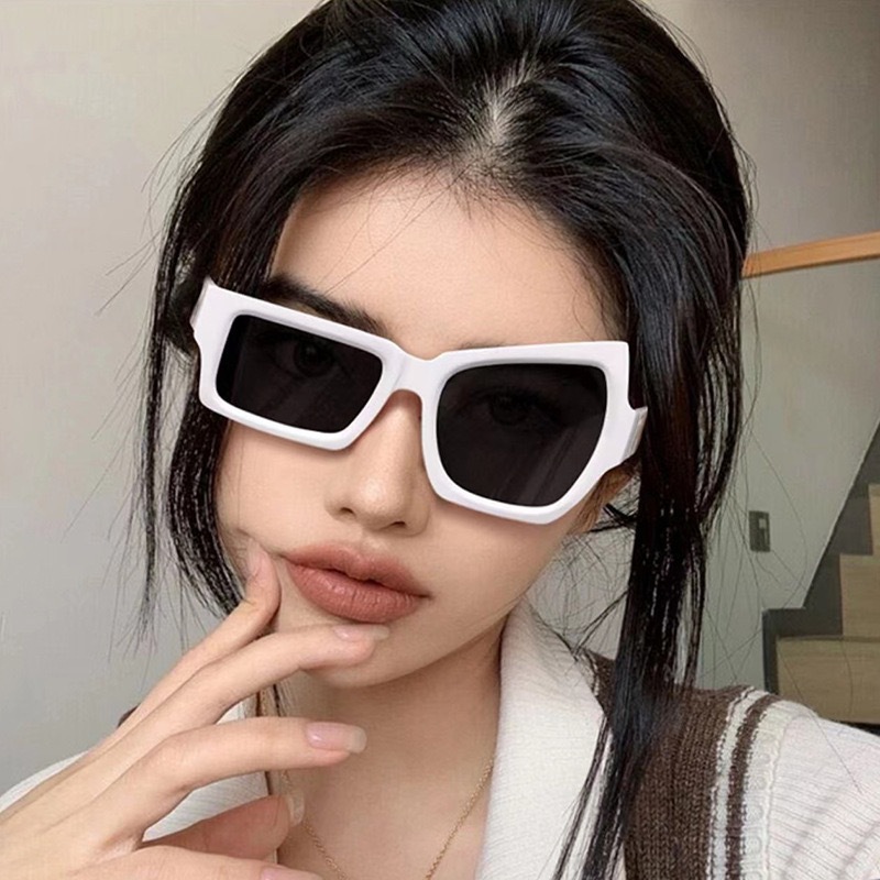 Vintage Fashion Photography - New Vintage Man Irregular Sunglasses Women
