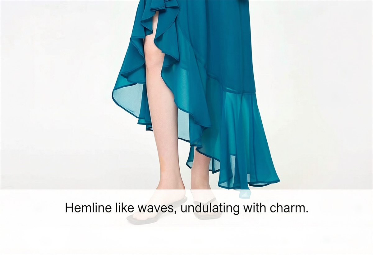 Fashion Irregular Fishtail Chi - Vintage Fashion Female 评论和价格