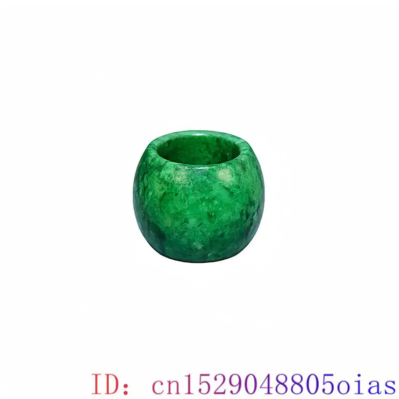 22mm Green Real Jade Rings for - Vintage Fashion Rings 评论和价格