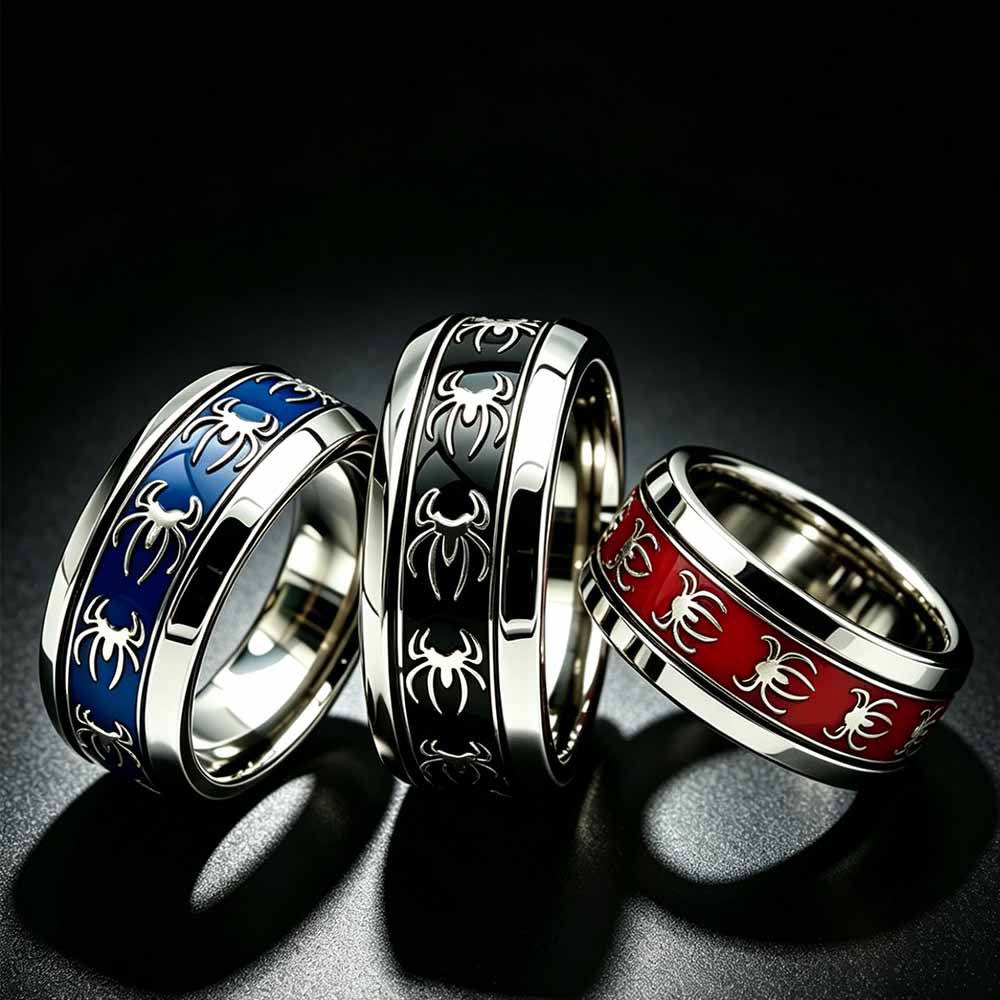 New Vintage Punk Spider Ring 3 - Vintage Fashion Rings 评论和价格