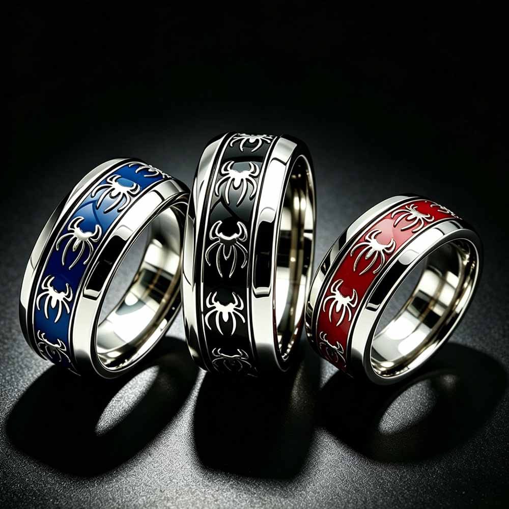 New Vintage Punk Spider Ring 3 - Vintage Fashion Rings 评论和价格