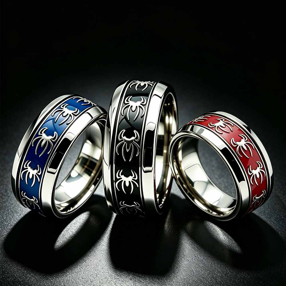 New Vintage Punk Spider Ring 3 - Vintage Fashion Rings 评论和价格