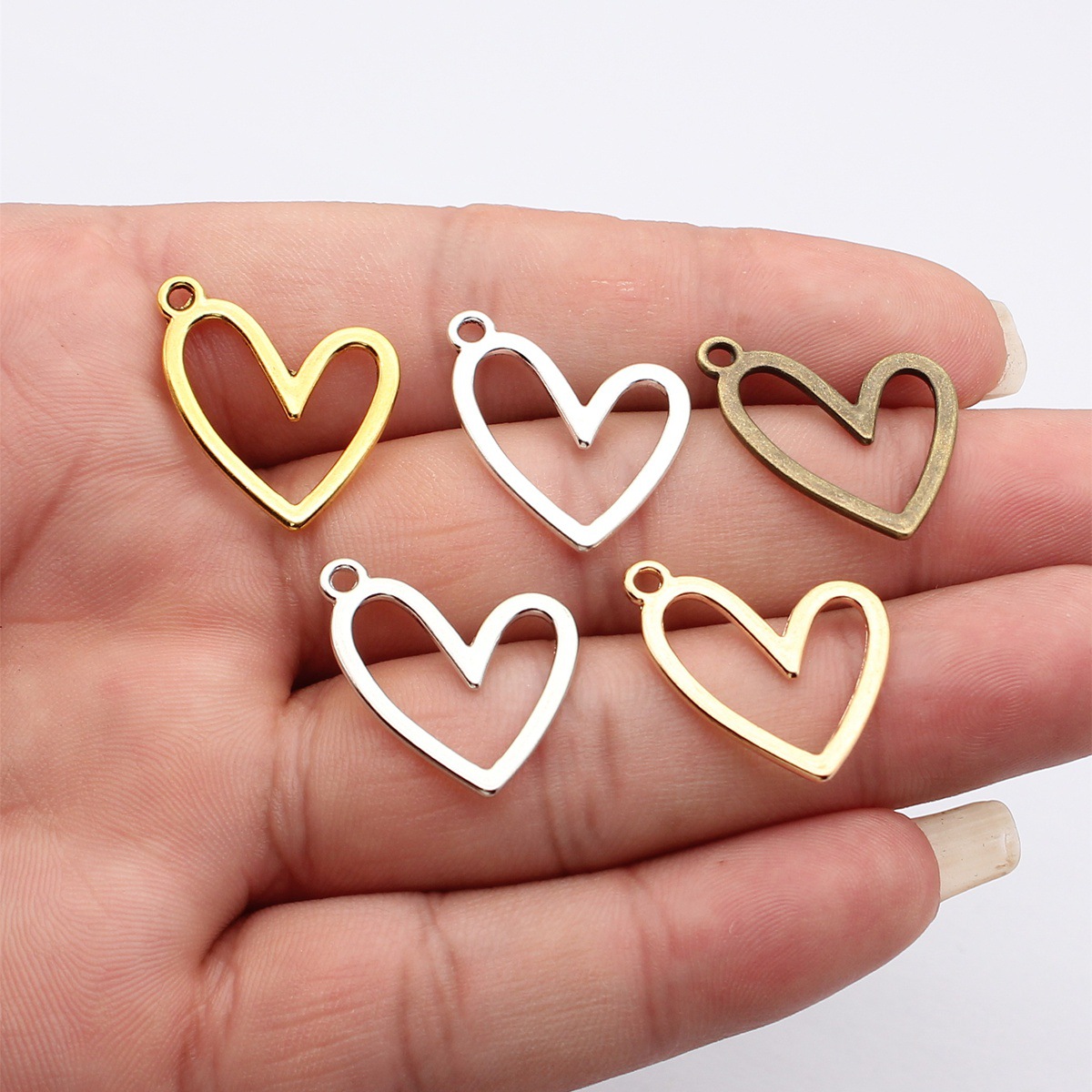 WYSIWYG 20pcs 22x20mm 5 Colors - Vintage Fashion Theme 评论和价格