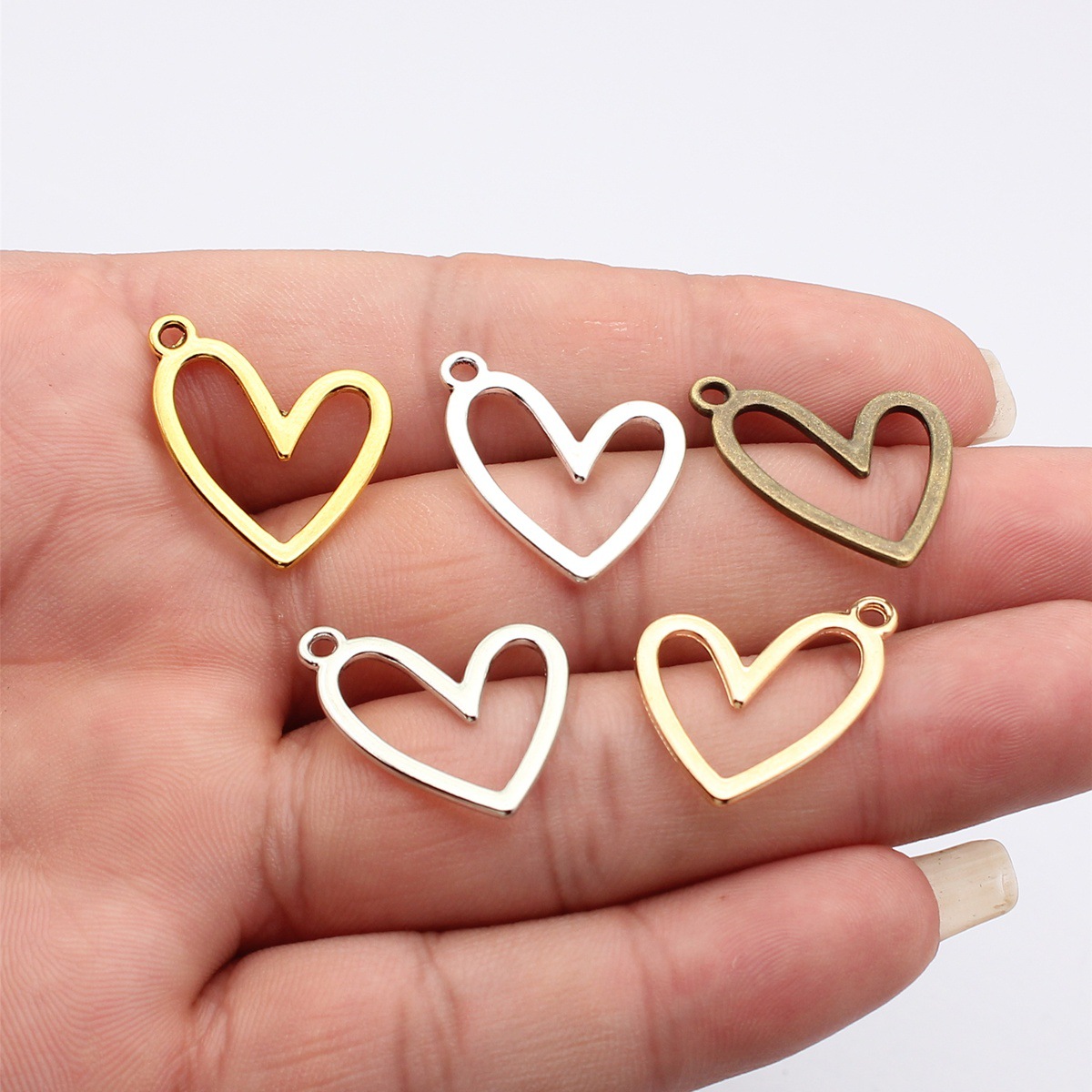 WYSIWYG 20pcs 22x20mm 5 Colors - Vintage Fashion Theme 评论和价格