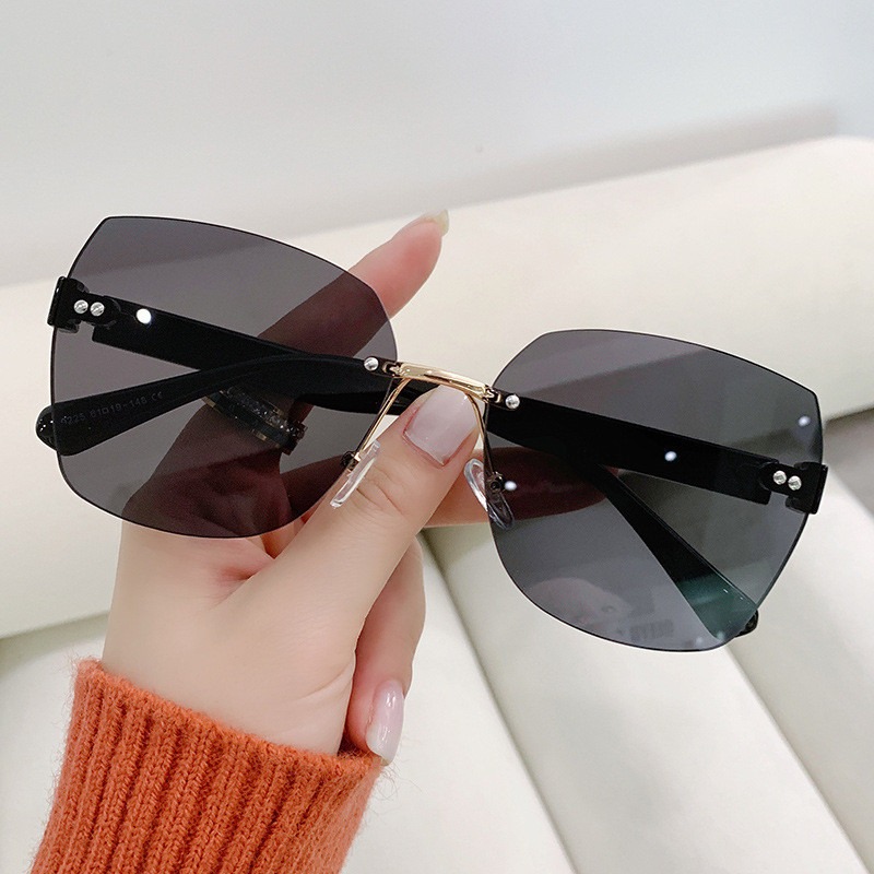 Vintage Rimless Sunglasses Wom - Vintage Fashion Images 评论和价格