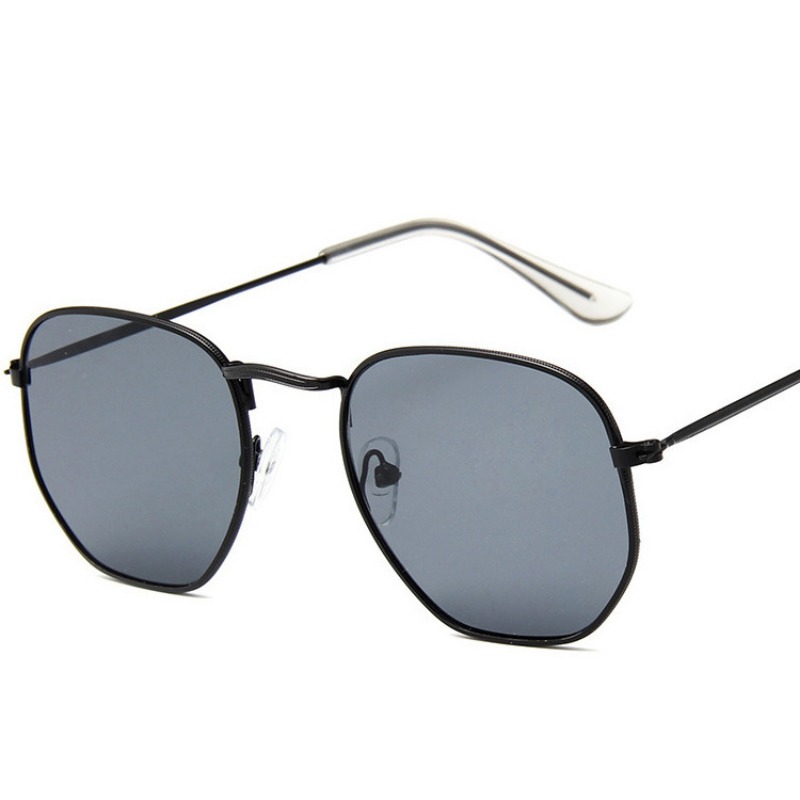Round punk Sunglasses Men Luxu - Vintage Fashion Images 评论和价格