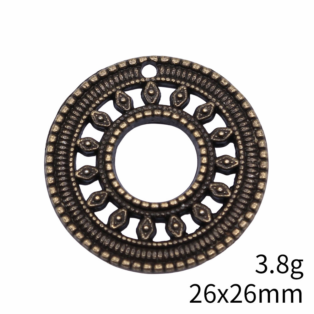 10pcs 26x26mm(1.02x1.02inch) 2 - Vintage Fashion Online 评论和价格