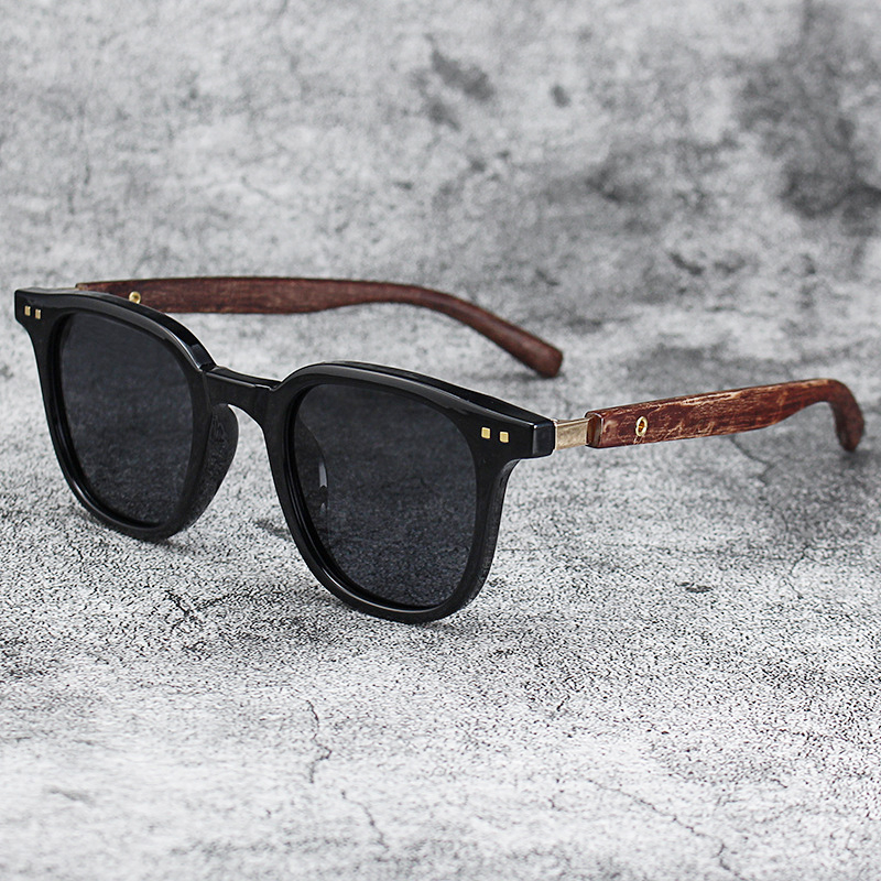Trendy Men Vintage Wooden Fram - Vintage Fashion Images 评论和价格