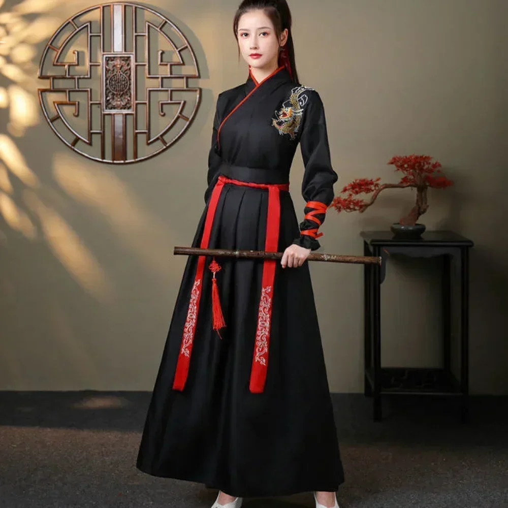 Modern Hanfu Women Top Skirt 2 - Vintage Fashion Style Men 评论和价格