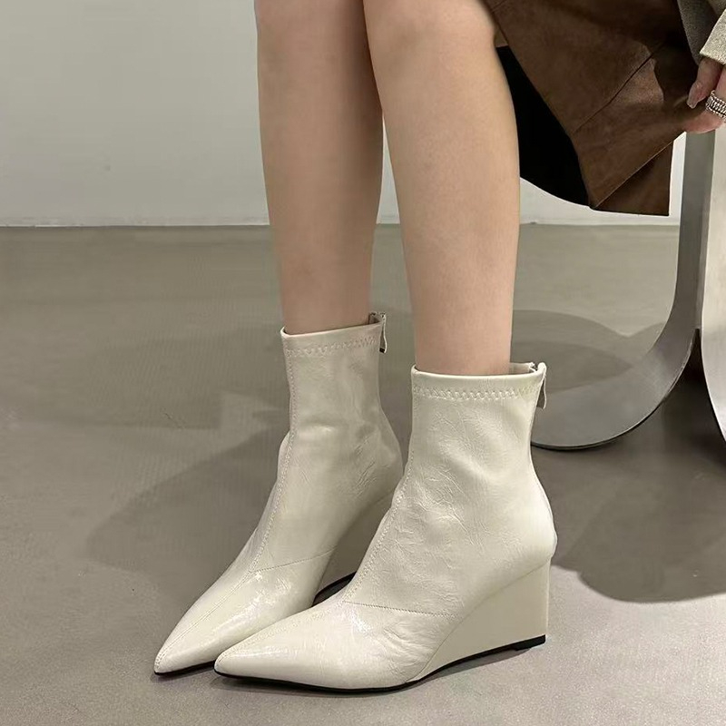 Autumn Winter Vintage Weges He - Vintage Fashion Online 评论和价格