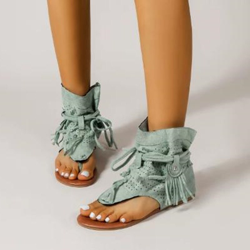 Luxury Sandals 2026 Retro Glad - Vintage Fashion Female 评论和价格