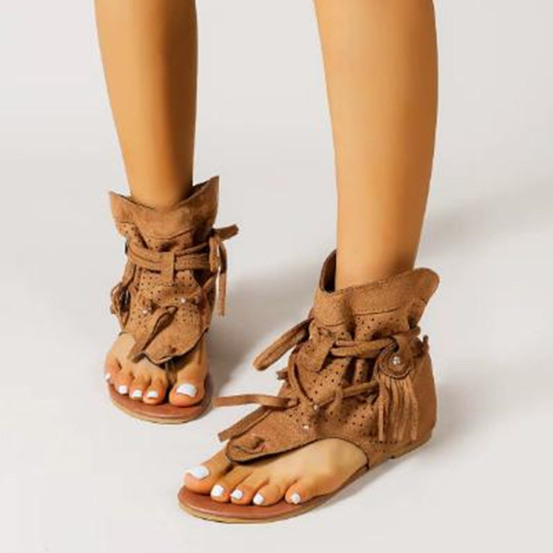 Luxury Sandals 2026 Retro Glad - Vintage Fashion Female 评论和价格