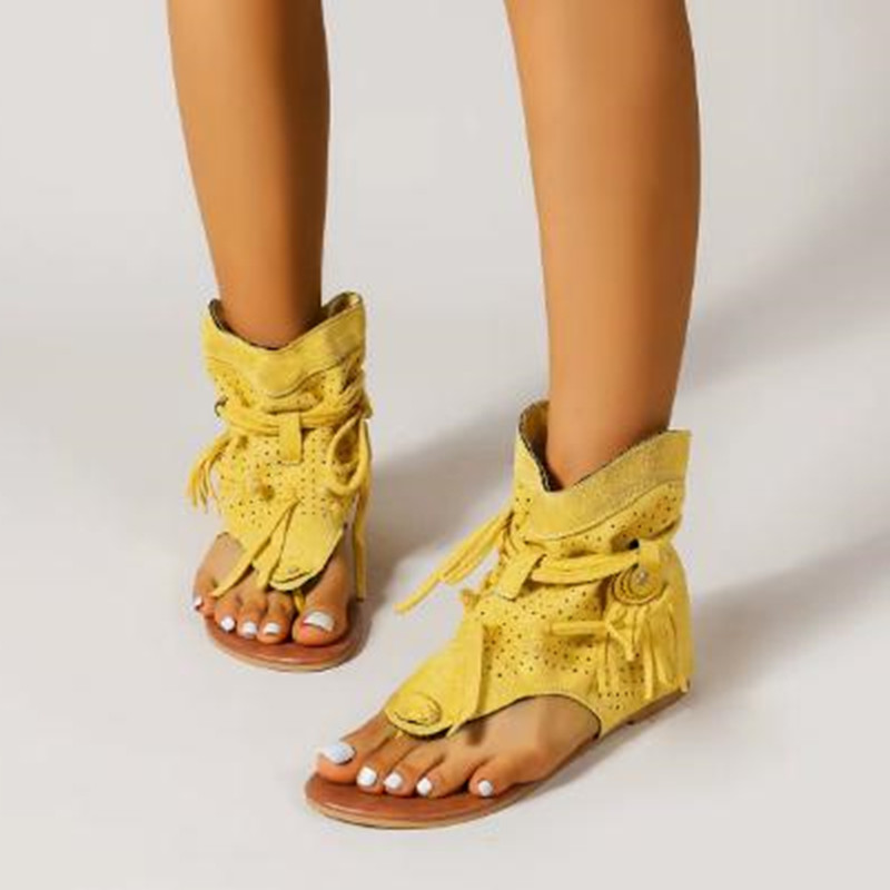 Luxury Sandals 2026 Retro Glad - Vintage Fashion Female 评论和价格