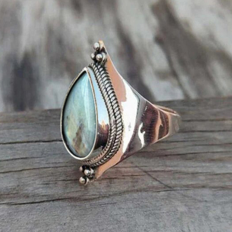 Huitan Vintage Women Rings wit - Vintage Fashion Magazines 评论和价格