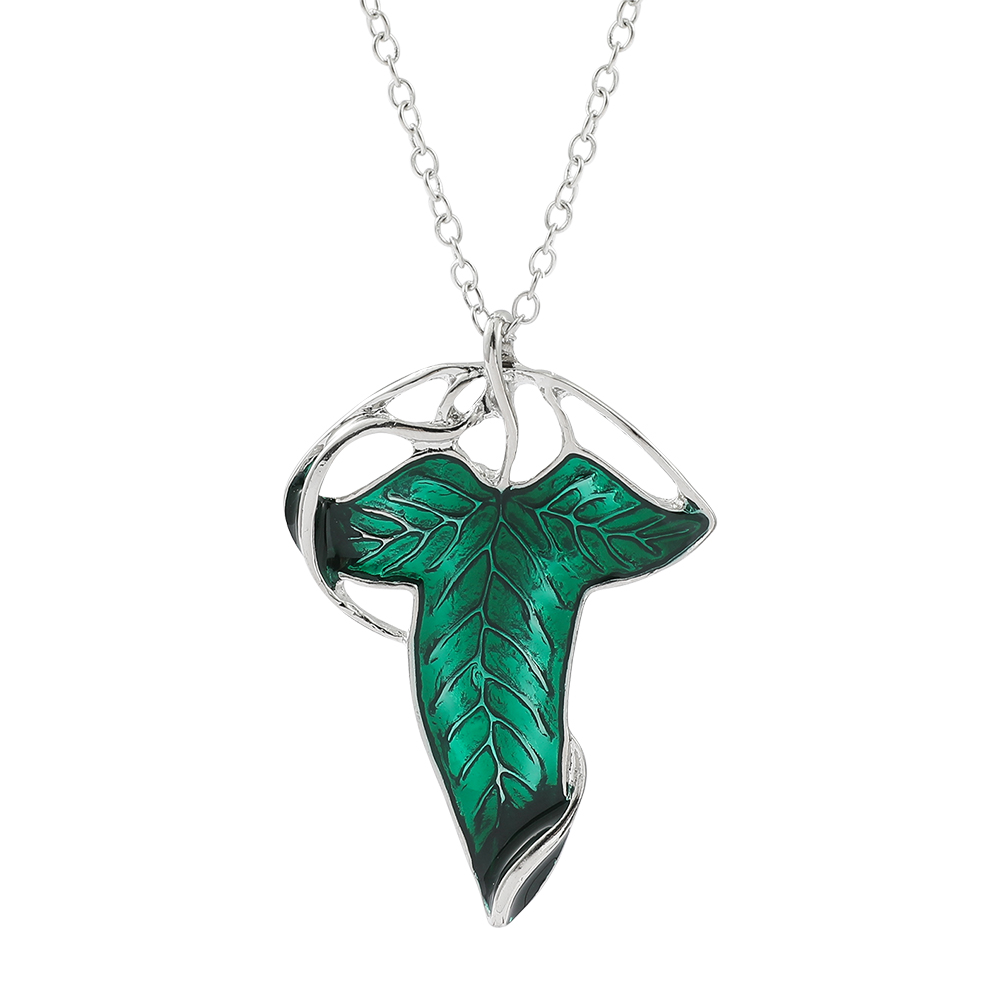 Vintage Green Leaf Pendant Nec - Vintage Fashion Online 评论和价格