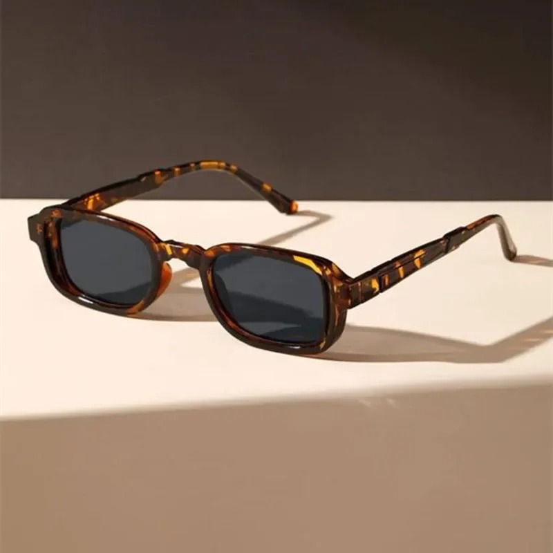 Luxurious Rectangle Sunglasses - Vintage Fashion Images 评论和价格
