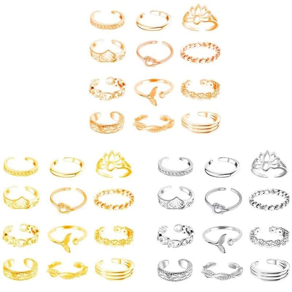 Alloy Beach Foot Accessories L - Vintage Fashion Rings 评论和价格