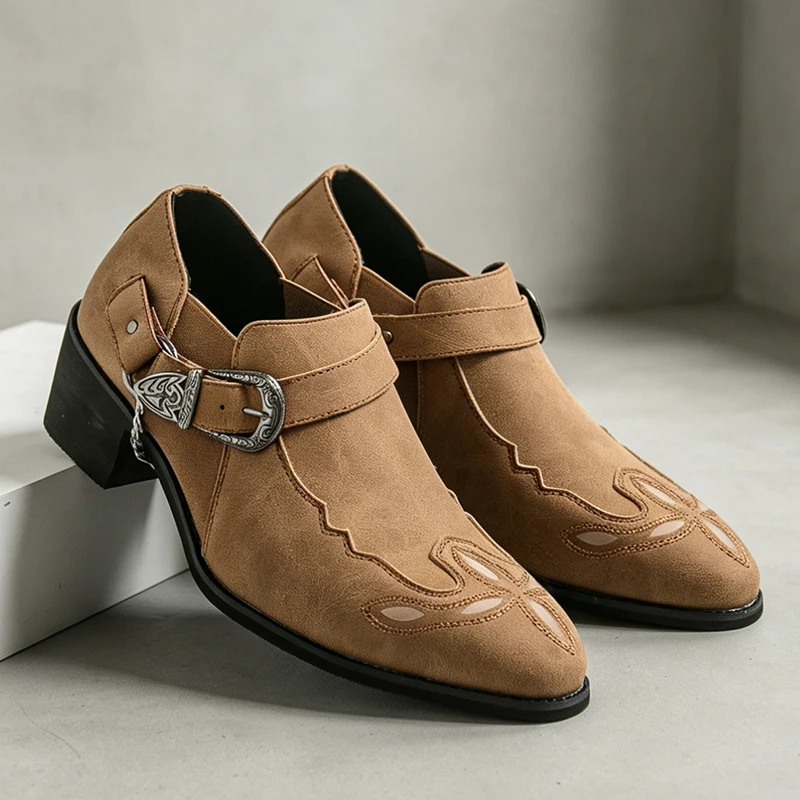 Men's Vintage Cowboy Boots Lea - Vintage Fashion For Mens 评论和价格