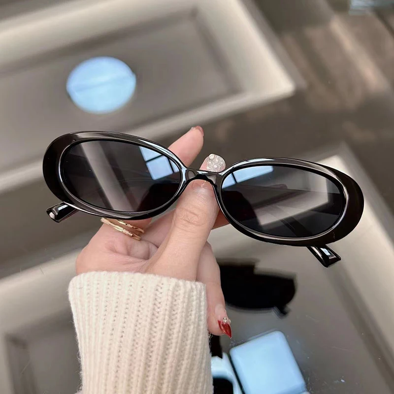 New Oval Vintage Sunglasses Wo - Vintage Fashion Images 评论和价格