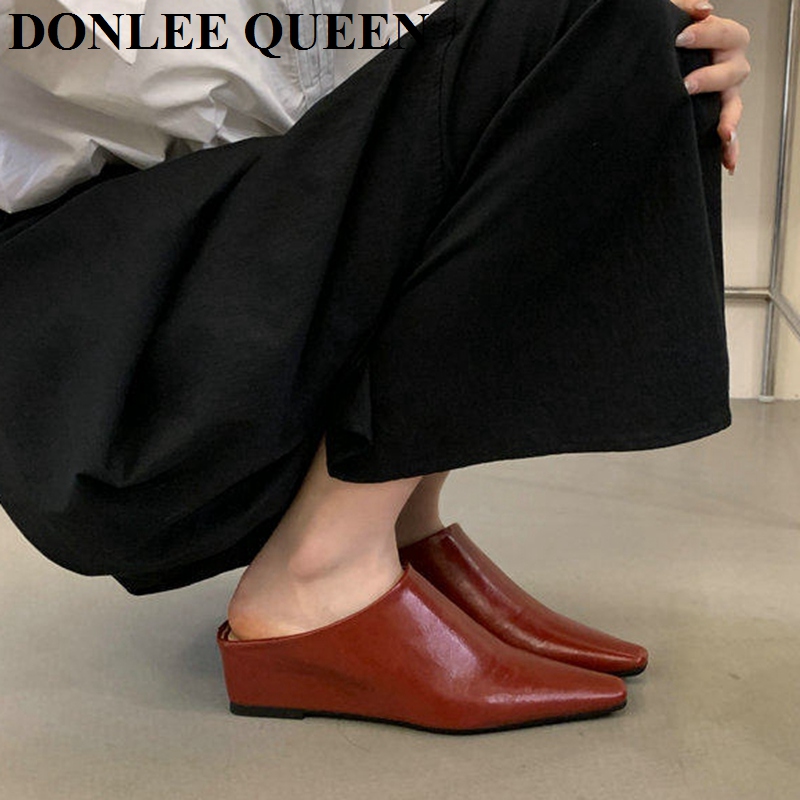Women Fashion Close Toe Mule S - Vintage Fashion Female 评论和价格