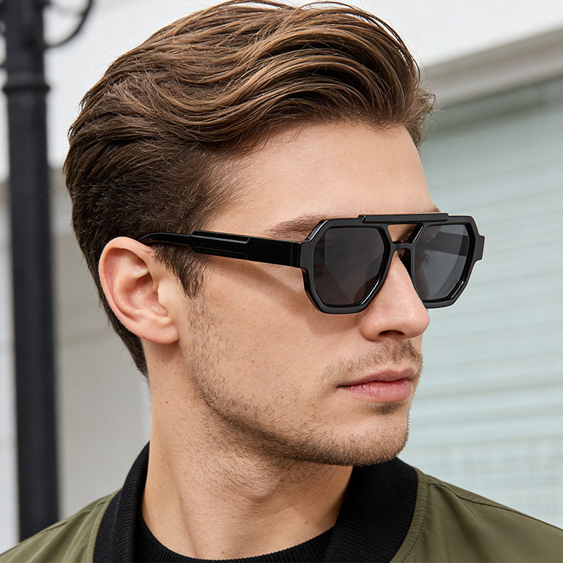Women Men Square Sun Glasses R - Vintage Fashion Images 评论和价格
