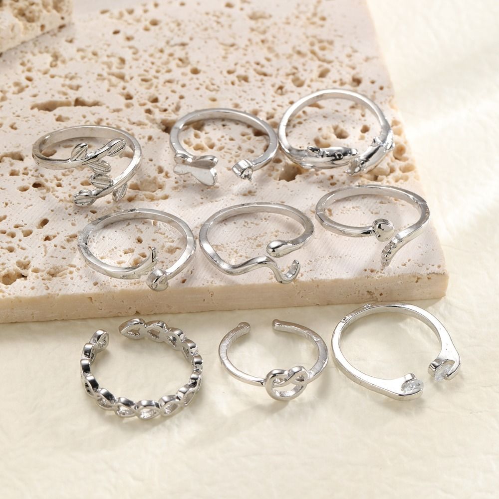 Exquisite Vintage Heart Toe Ri - Vintage Fashion Rings 评论和价格