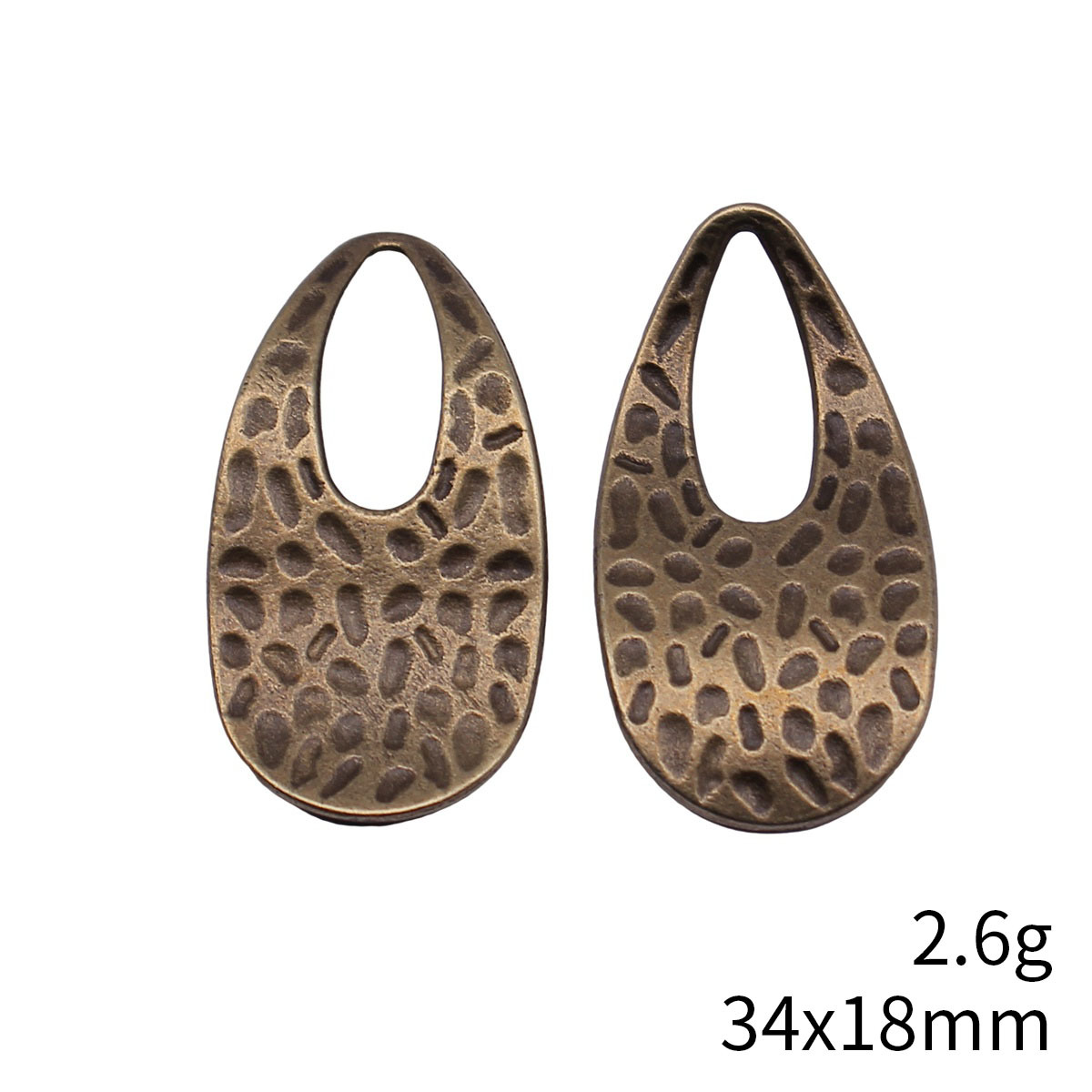 10pcs 34x18mm 5 Colors Hammere - Vintage Fashion Online 评论和价格
