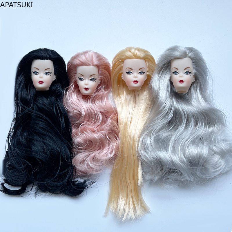 Blue Eye Wavy Curls Hair Doll  - Vintage Fashion Female 评论和价格