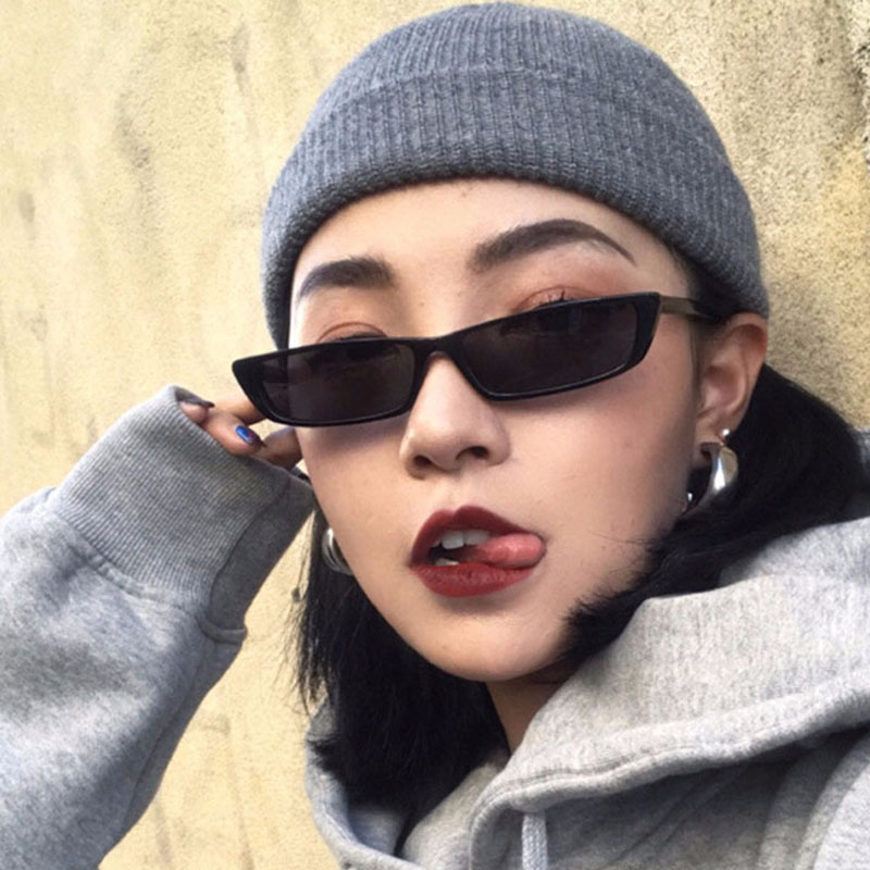 Small Rectangle Sunglasses Fas - Vintage Fashion Images 评论和价格