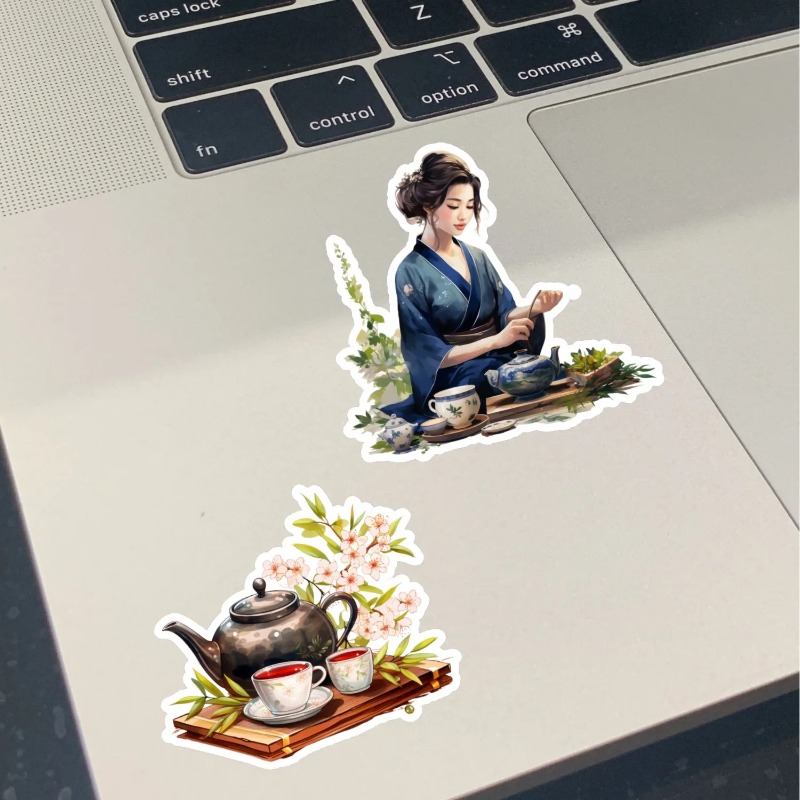 Cute Watercolor Tea Ceremony,  - Vintage Fashion Magazines 评论和价格