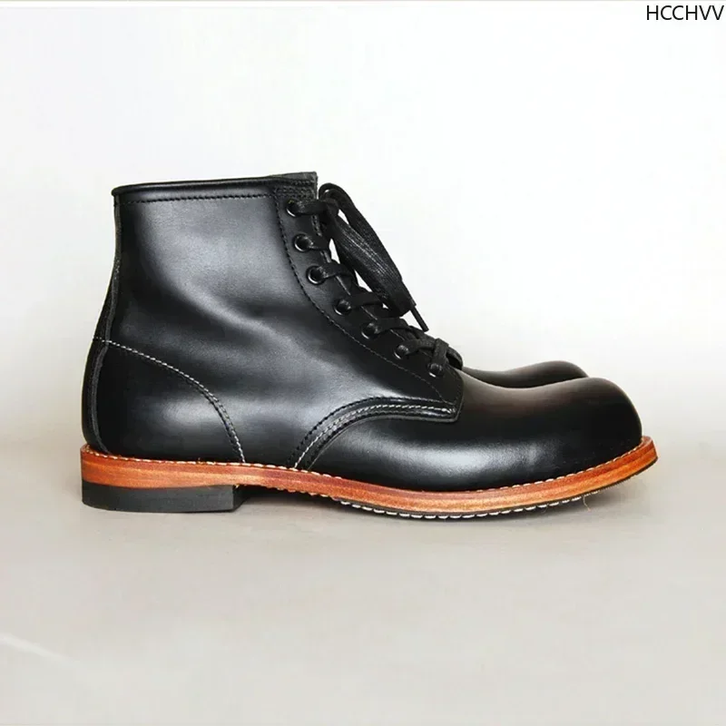 Vintage Men Goodyear-Welted Ge - Vintage Fashion Style Men 评论和价格
