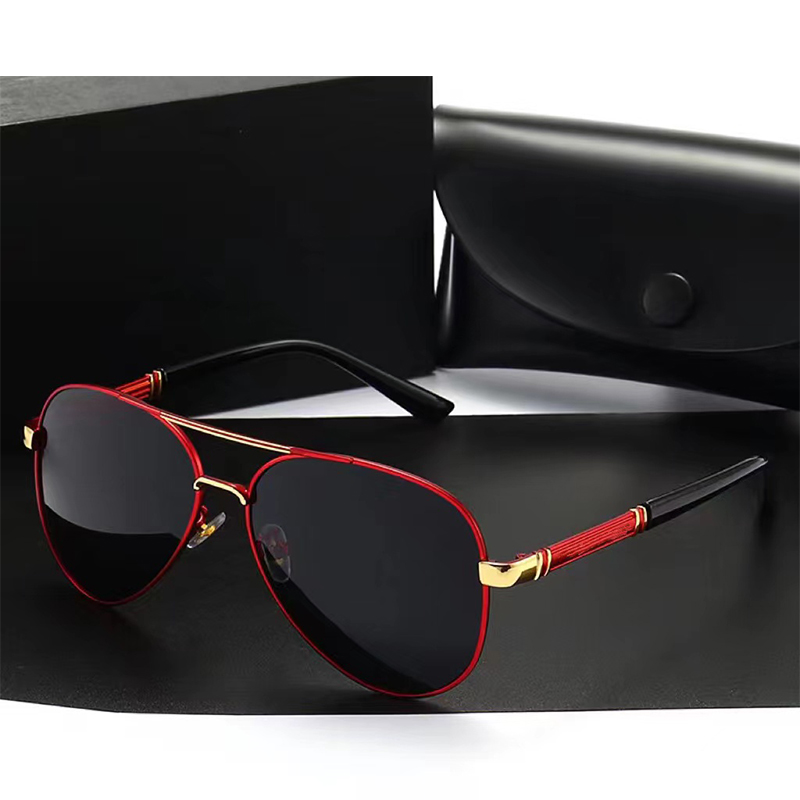 Luxury Men's Polarized Metal S - Vintage Fashion Images 评论和价格