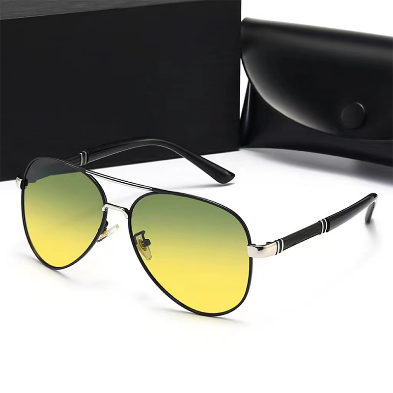 Luxury Men's Polarized Metal S - Vintage Fashion Images 评论和价格